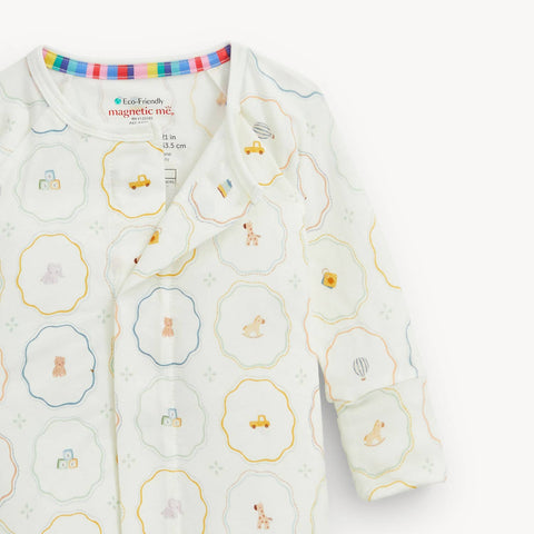 Nursery Magic Cream Modal Convertible Coverall