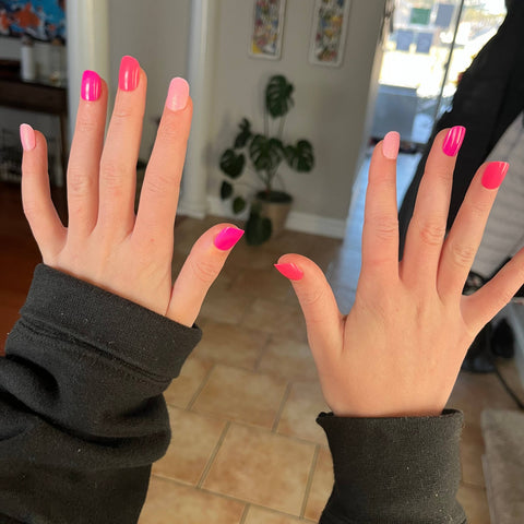 Pretty in Pink Kids Press-on Nails