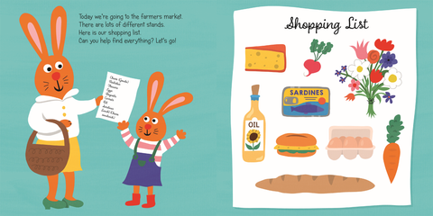 Let's Go Shopping: Farmers Market Activity Book