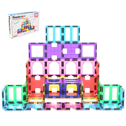 Magnetic Building Tile Set (42 Pieces)