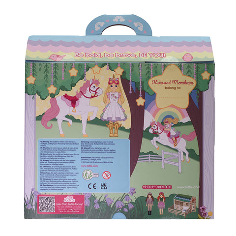 Unicorn Dress Up Lottie Doll