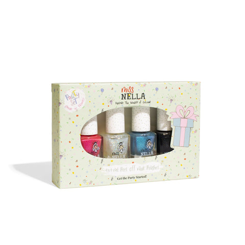Party Collection Pack of 4 Nail Polishes
