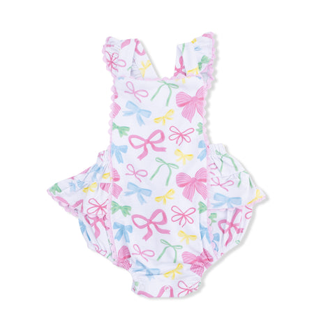 Ric Rac Ruffle Sunsuit - Sweet Bows