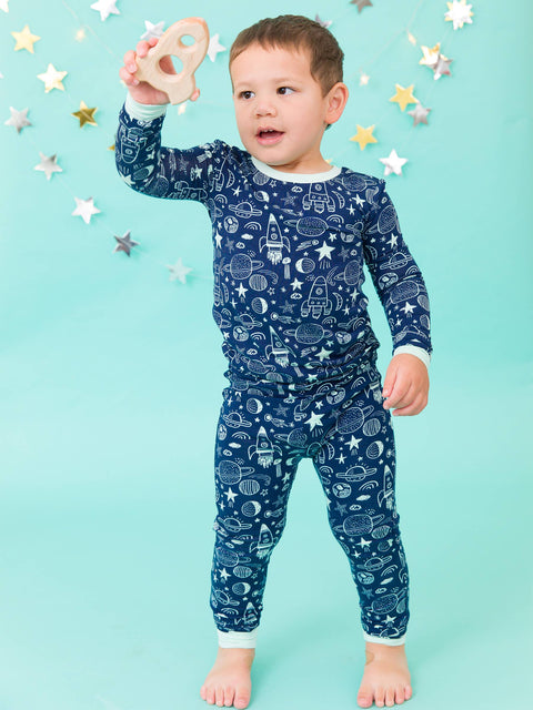 Blast Off Bamboo Pajama Set