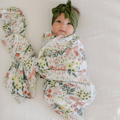 Bamboo Muslin Swaddle: Roadside Picks