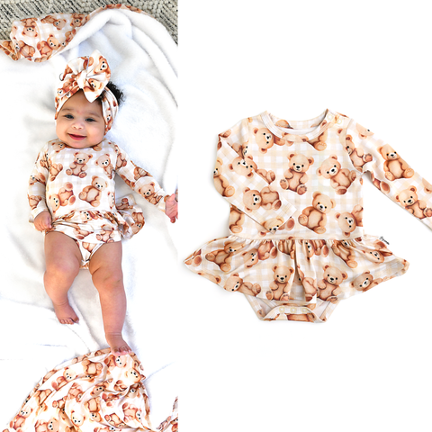 Teddy Tutu Bamboo Dress