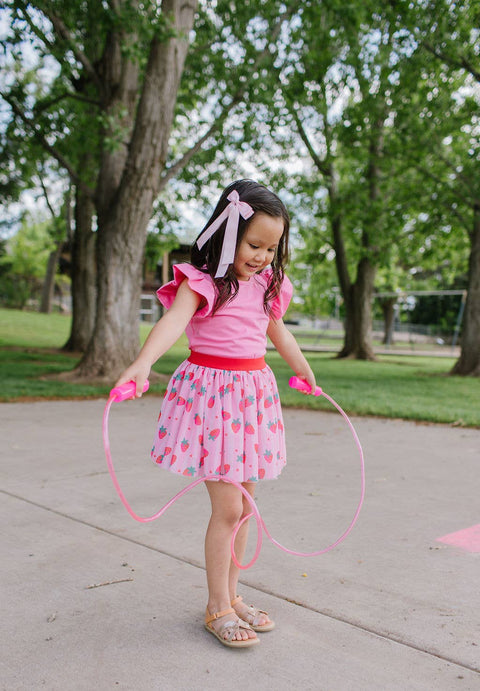 Tulle Skirt - Strawberry Dream