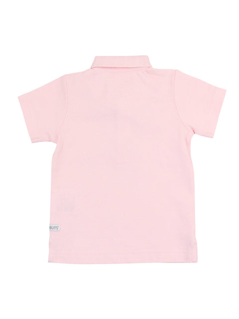 Pink Pique Polo Shirt