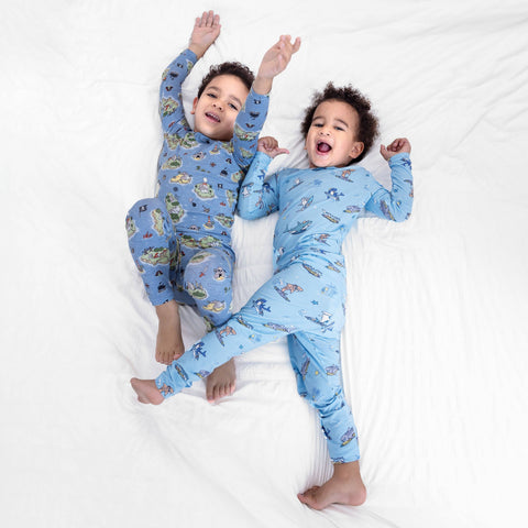 Kids Bamboo Pajama Set - Pirate Cove