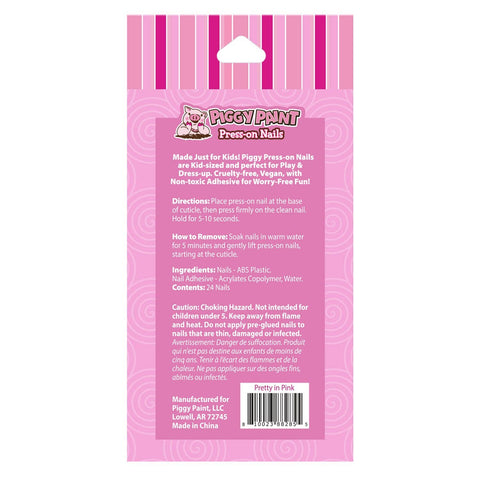 Pretty in Pink Kids Press-on Nails