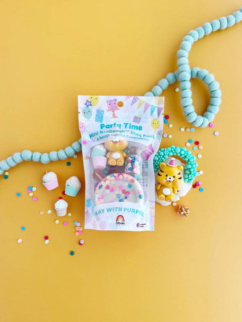 Party Time Mini KidDough Play Pack | Cupcake Scented