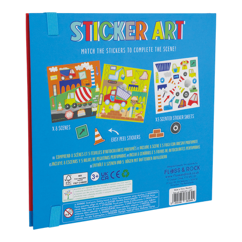 Construction Sticker Art