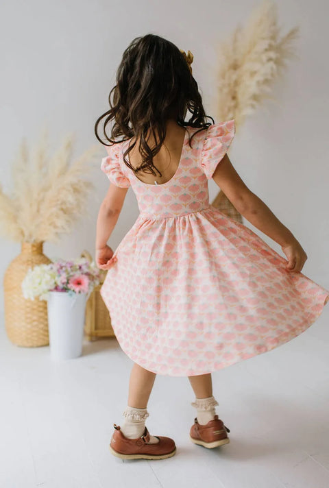 Olivia Dress in Petal Pop