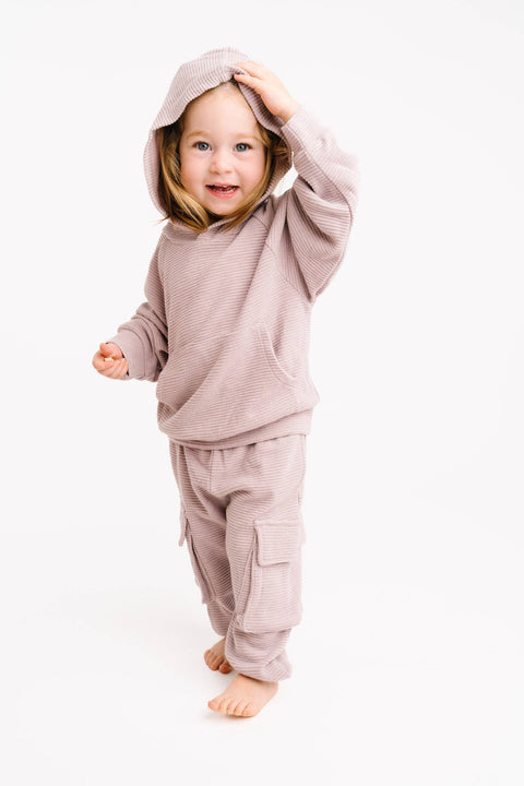 Lavender Fog Waffle Cargo Set