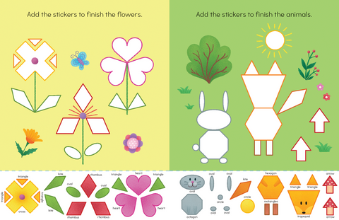 Motor Skills Book: Shapes