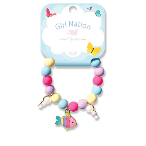 Charming Whimsy Bracelet | Rainbow Fish