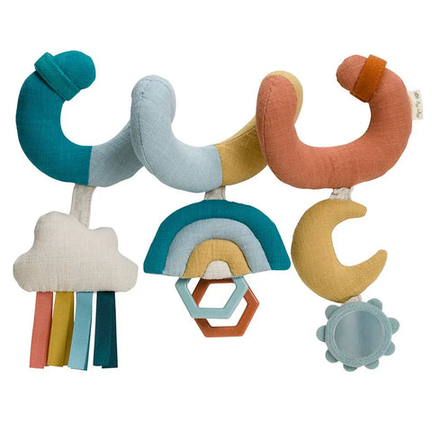 Itzy Bitzy Spiral™ Car Seat Activity Toy - Rainbow