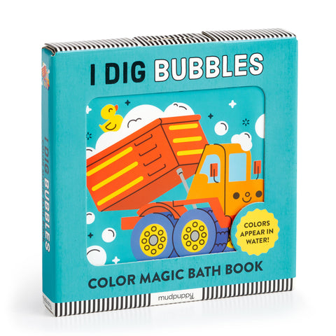Color Magic Bath Book - I Dig Bubbles!