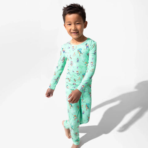 Kids Bamboo Pajama Set - Roller Pet Pals