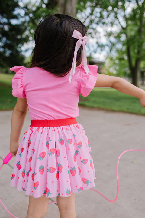 Tulle Skirt - Strawberry Dream