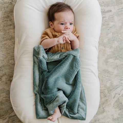 Lush Mini Blanket: Eucalyptus