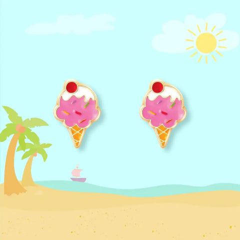 Cutie Stud Earrings | Ice Cream Dream