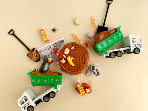 Garbage KidDough Play Kit | Root Beer Scented
