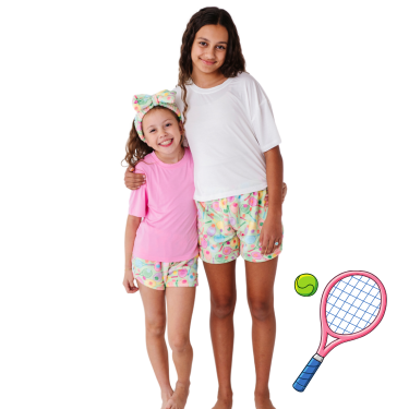 Plush Shorts - Tennis