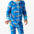 Kiki + Lulu Bamboo Baby Pajamas Hanukkah Menorahs Pajama 3