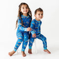Kiki + Lulu Bamboo Pajamas Family Matching Holiday PJs Hanukkah Menorahs