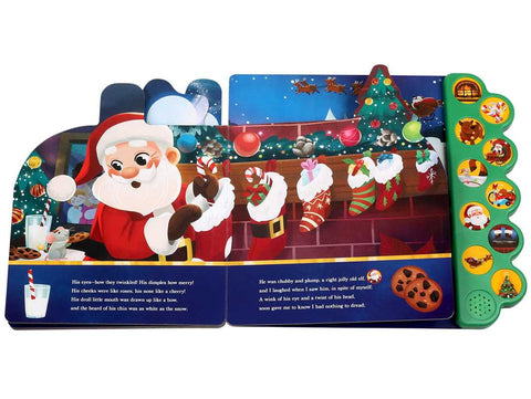 Night Before Christmas 10-Button Sound Book