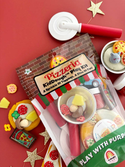 Pizzeria KidDough Play Kit | Pizza Crust Scented