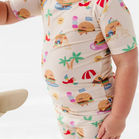 Suns Out, Buns Out Shorts Pajamas