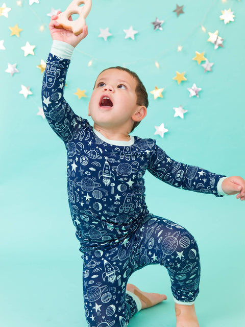 Blast Off Bamboo Pajama Set