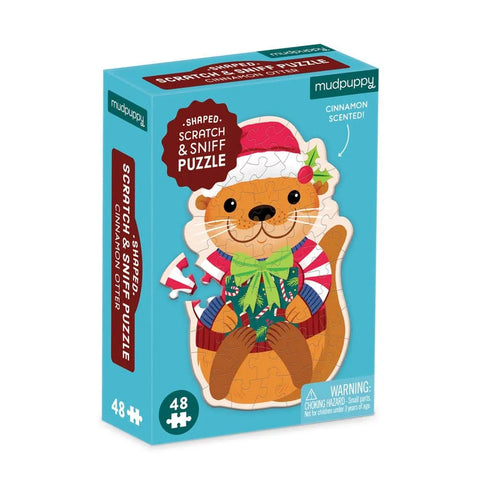Scratch & Sniff Puzzle - Cinnamon Otter