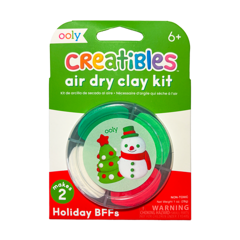 Creatibles: Air Dry Clay Kit - Holiday BFFs