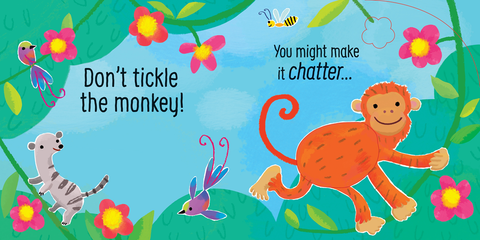 Don't Tickle the Monkey! Sensory Board Book