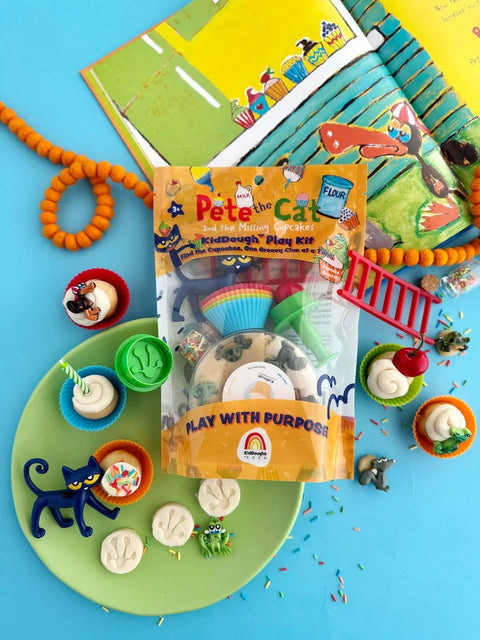 Pete The Cat KidDough Play Kit | Cupcake Scented
