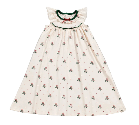 Merry Mistletoe Girls' Gown
