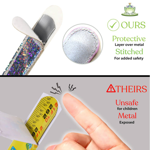 Glitter Slap Charm Bracelet