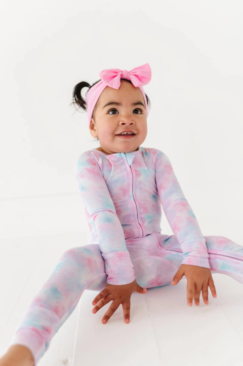 My Mom Is Tie Dye For Convertible Footies