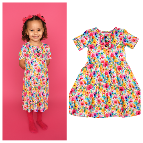 Ariana Bamboo Twirl Dress