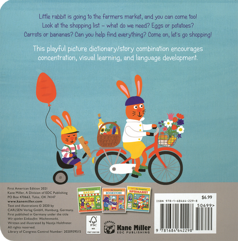 Let's Go Shopping: Farmers Market Activity Book