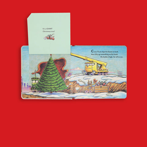 Construction Site Merry & Bright Christmas Book