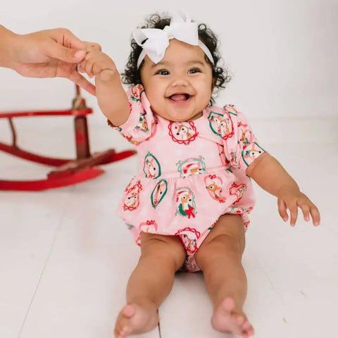Puff Baby Romper - Reindeer