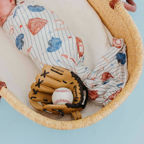 Knit Swaddle Blanket - All Star