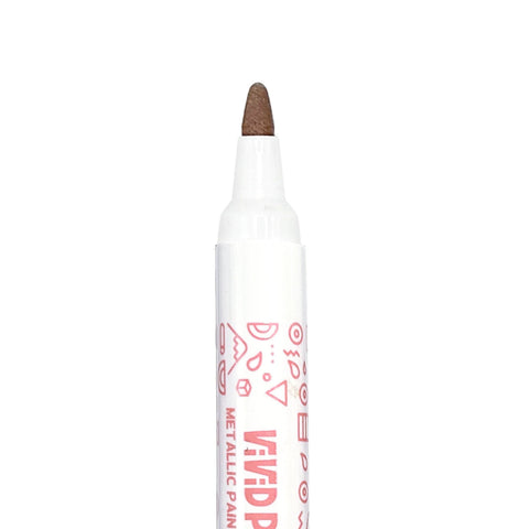 Vivid Pop! Opaque Water-Based Paint Markers - Metallic