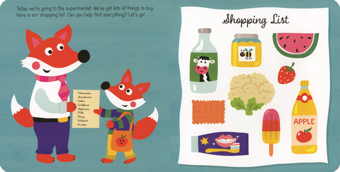 Let's Go Shopping: Supermarket Activity Book