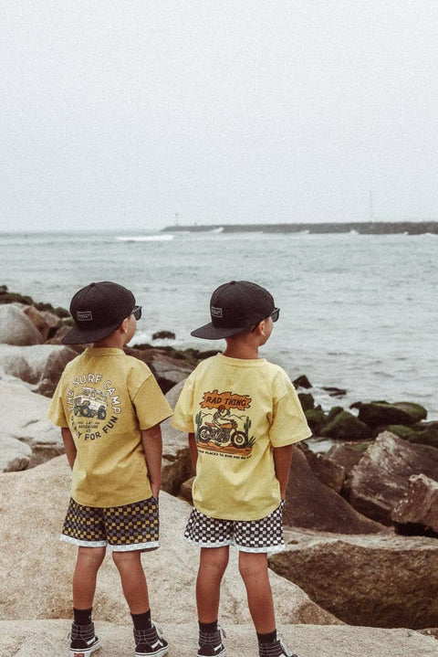 Gold Dust Surf Camp Kids Graphic Shirt