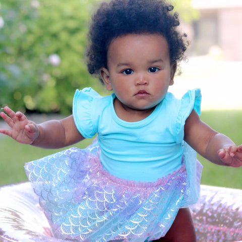 Sparkling Mermaid Tutu Bodysuit